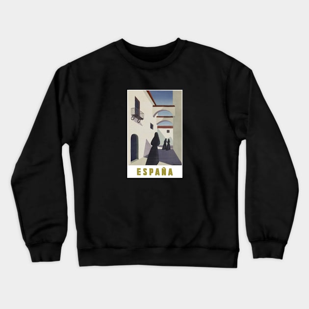 Spain Crewneck Sweatshirt by ezioman